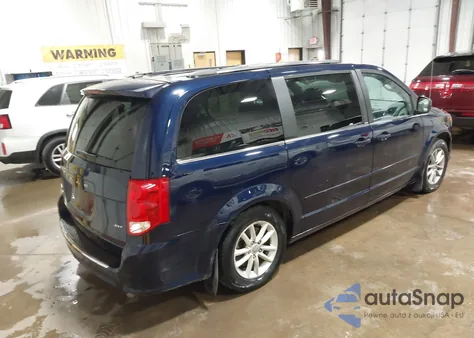2014 Dodge Grand Caravan Sxt 30Th Anniversary z USA, uszkodzony, nr VIN 2C4RDGCG8ER302615